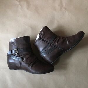 BareTraps Brown Ankle Boots